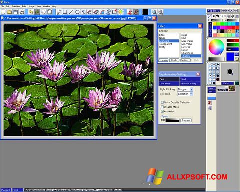 Στιγμιότυπο οθόνης Pixia Windows XP