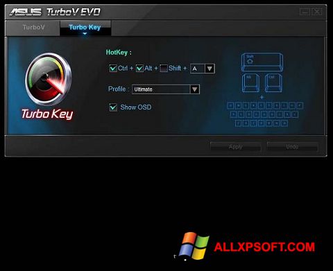 Στιγμιότυπο οθόνης TurboV EVO Windows XP