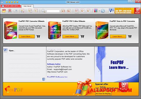 Στιγμιότυπο οθόνης VSD Viewer Windows XP