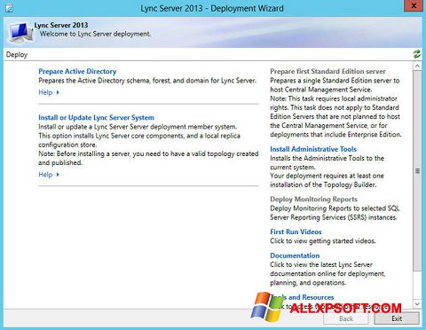 Στιγμιότυπο οθόνης Lync Windows XP