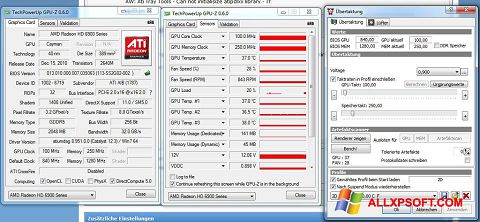 Στιγμιότυπο οθόνης ATI Tray Tools Windows XP