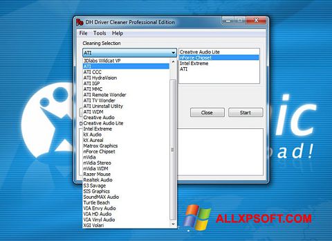 Στιγμιότυπο οθόνης Driver Cleaner Windows XP
