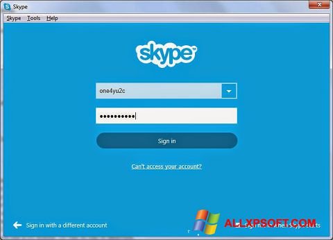 Στιγμιότυπο οθόνης Skype Setup Full Windows XP