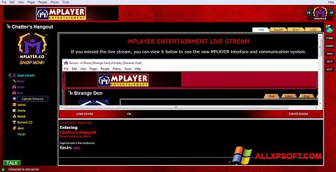 Στιγμιότυπο οθόνης MPlayer Windows XP