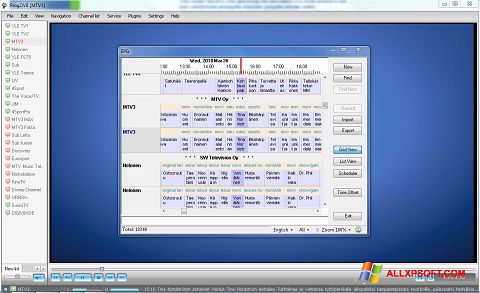 Στιγμιότυπο οθόνης ProgDVB Windows XP