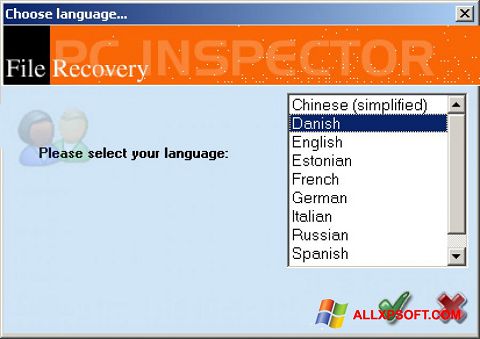 Στιγμιότυπο οθόνης PC Inspector File Recovery Windows XP