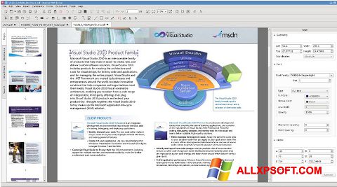 Στιγμιότυπο οθόνης Master PDF Editor Windows XP