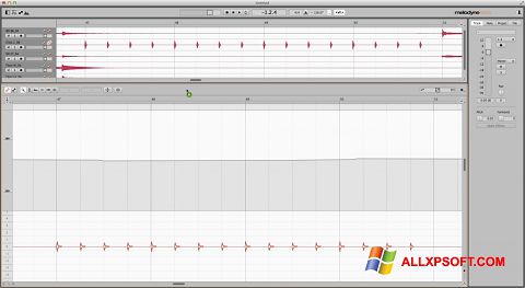 Στιγμιότυπο οθόνης Melodyne Windows XP