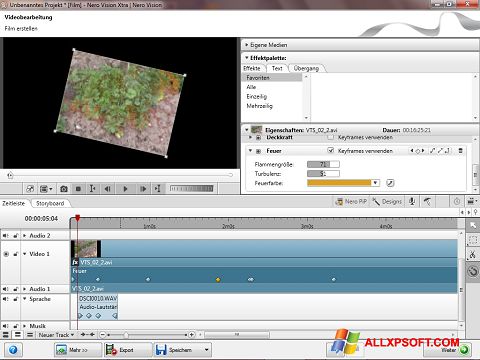 Στιγμιότυπο οθόνης Nero Vision Windows XP
