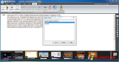 Στιγμιότυπο οθόνης Snagit Windows XP
