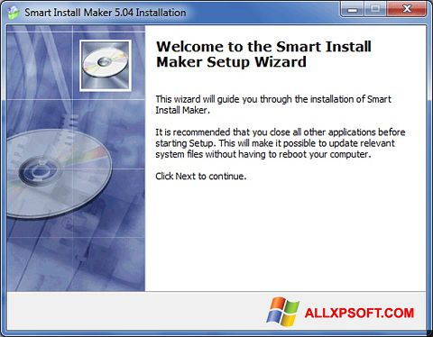 Στιγμιότυπο οθόνης Smart Install Maker Windows XP