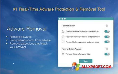 Στιγμιότυπο οθόνης Adware Removal Tool Windows XP