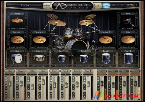 Στιγμιότυπο οθόνης Addictive Drums Windows XP
