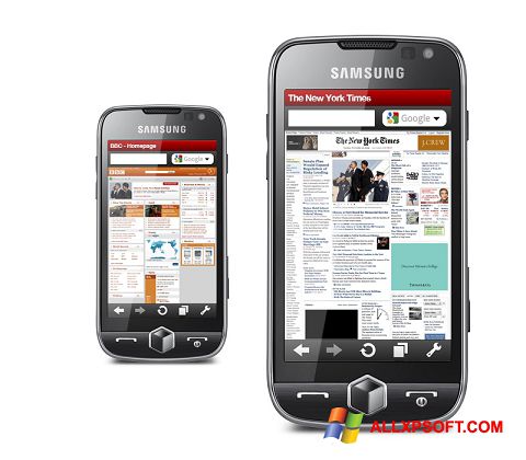 Στιγμιότυπο οθόνης Opera Mobile Windows XP