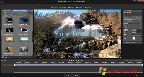 Στιγμιότυπο οθόνης Pinnacle Studio Windows XP