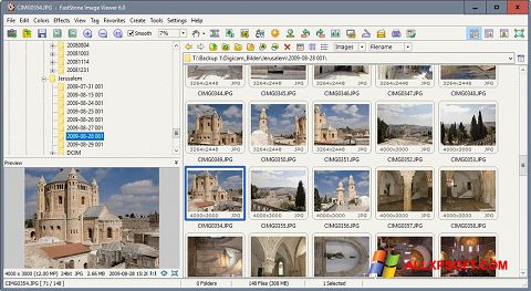 Στιγμιότυπο οθόνης FastStone Image Viewer Windows XP